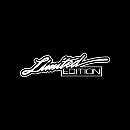 Stickers Limited Edition Contours Vinyl Decal Sticker