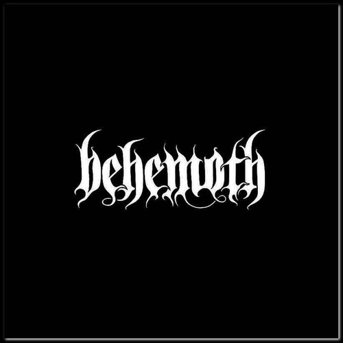 Behemoth Logo Vinyl Band Logo Vinyl Decal