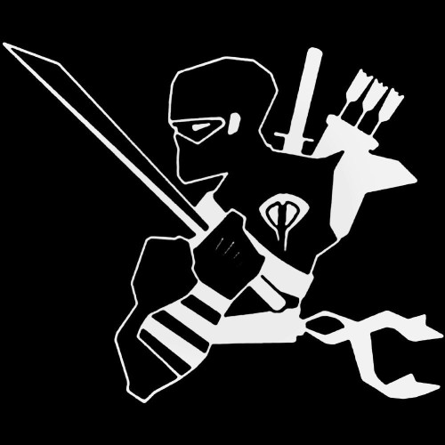 Storm Shadow Gi Joe Decal Sticker