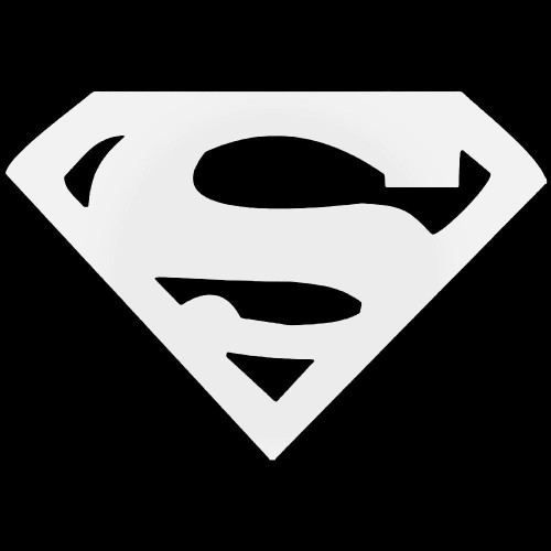 Superman Emblem Logo Vinyl Decal Sticker