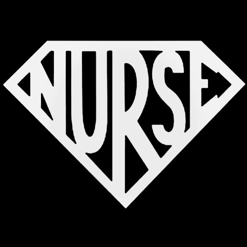 Super Nurse Decal Sticker