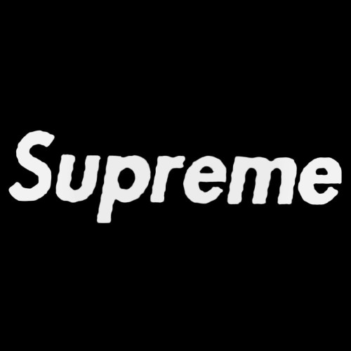 Supreme Block Vinyl Decal Sticker