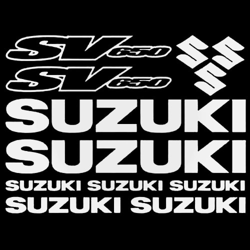 Suzuki Sv650 Kit Decal Sticker 1