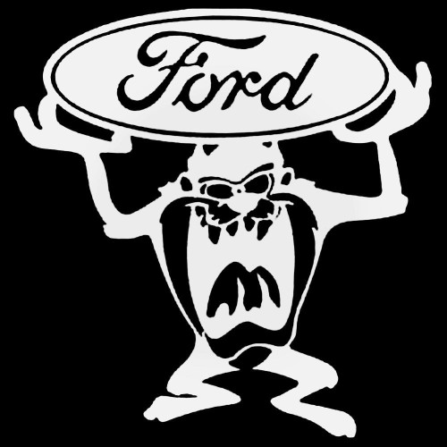 Taz Ford Decal Sticker
