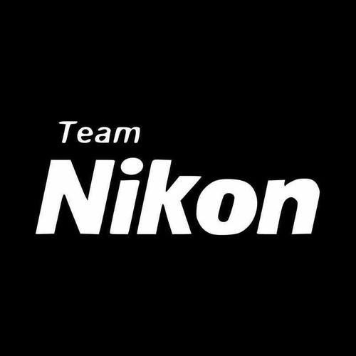Team Nikon V Vinyl Decal Sticker