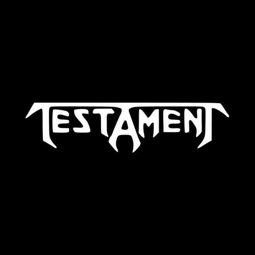 Testament Band Logo Vinyl Decal Sticker