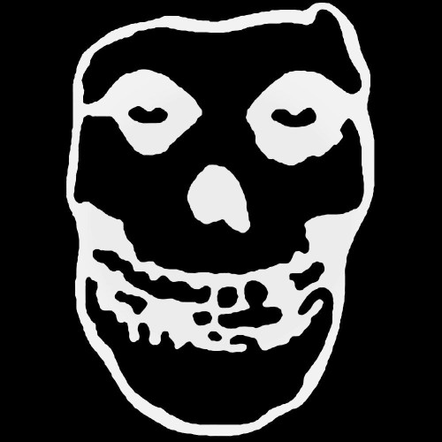The Misfits Skull Band Decal Sticker