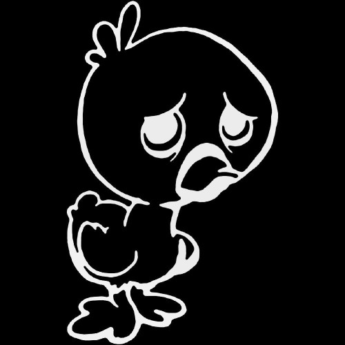 The Ugly Duckling Vinyl Decal