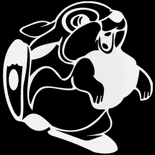 Thumper Decal Sticker