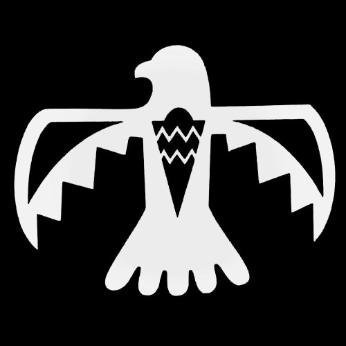 Thunderbird Totem Native Symbol Medieval Decal Sticker
