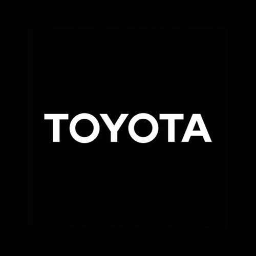 Toyota Ecriture Vinyl Decal Sticker