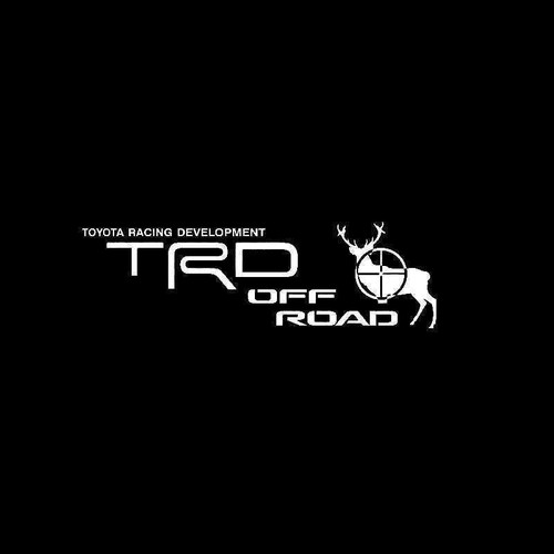 Toyota Trd Off Road Mountain Deer Vinyl Decal Sticker