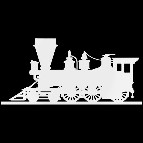 Train Locomotive 1 Vinyl Decal Sticker