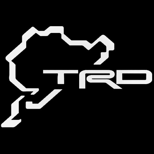 Trd Nurburgring Decal Sticker