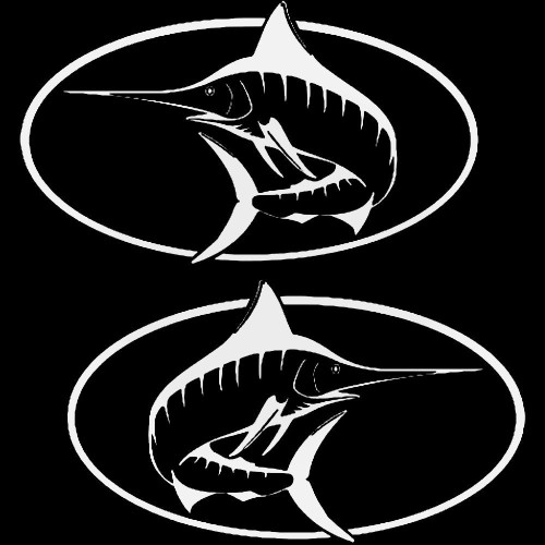 Trophy S Marlin Boat Kit Decal Sticker
