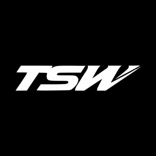 Tsw Wheels Vinyl Decal Sticker