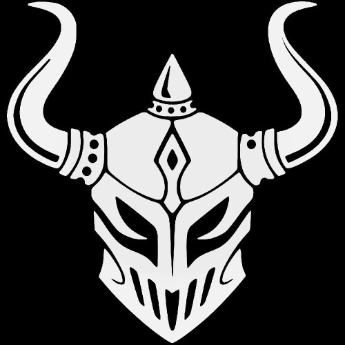 Ufc Warrior Skull Vinyl Decal Sticker