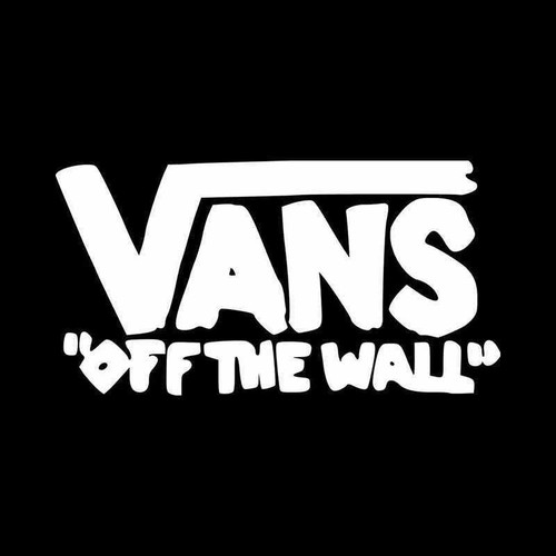 Vans Off The Wall Rough Vinyl Decal Sticker