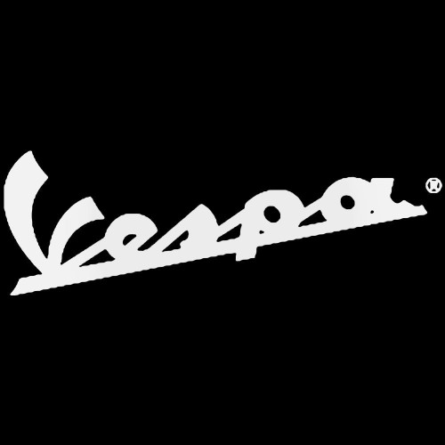 Vespa Logo Aftermarket Decal Sticker