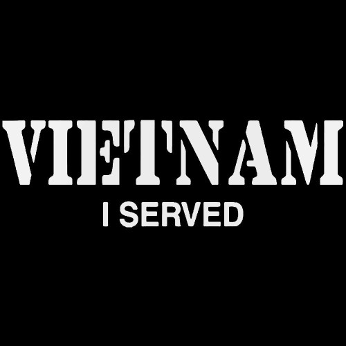Vietnam Veteran Vinyl Decal Sticker