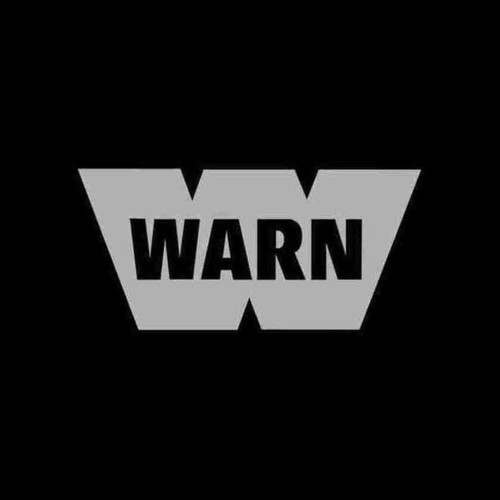 Warn Winches Sponsor Decal Sticker