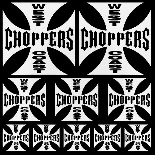 West Coast Choppers Style 1 Kit Decal Sticker