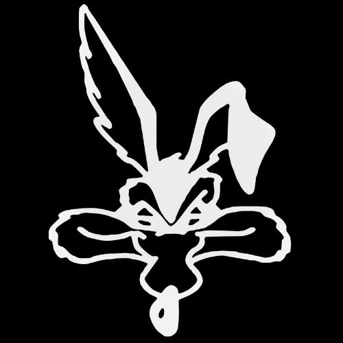 Wild E Coyote 2 Decal
