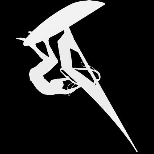 Windsurfing Vinyl Decal Sticker