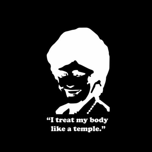 Blanche Devereaux Golden Girls Decal