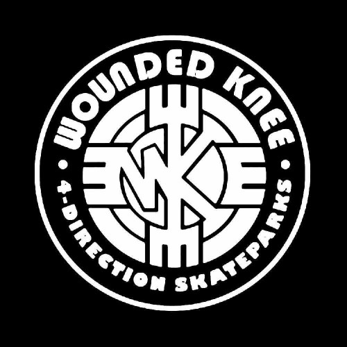 Wounded Knee SkateBoard Decal