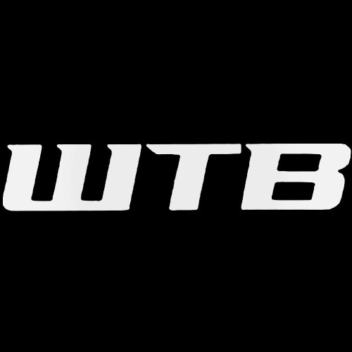 Wtb Text Cycling Decal Sticker