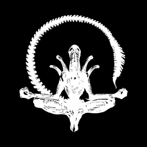 Xenomorph Zen Vinyl Decal Sticker