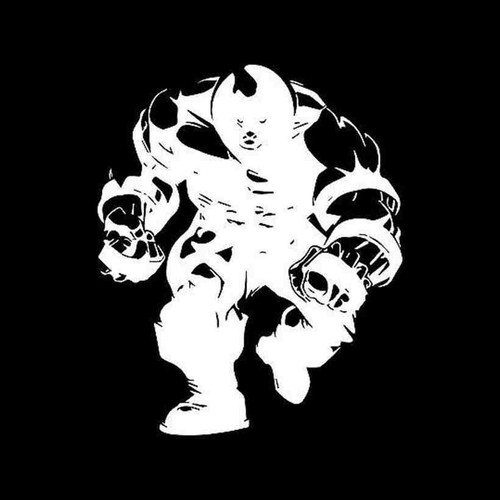 X Men Villain Juggernaut Decal Sticker