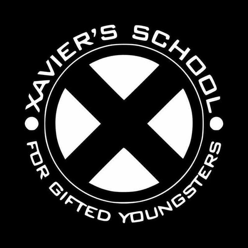 X Men Xaivers School Vinyl Decal Sticker