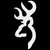 Browning Deer Buck Logo 2 Sticker