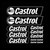 Castrol Graphic Kit Decal Sticker