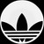 Adidas Round Skateboard Decal Sticker