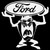 Ford Taz Decal Sticker
