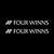 Four Winns Boat Logo Vinyl Decal Sticker