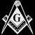 Freemason Compass G Decal Sticker