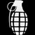 Grenade Vinyl Decal Sticker