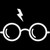 Harry Potter Glasses 58 Decal