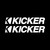Kicker Audio Set Vinyl Decal Sticker