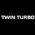 Lancia Twin Turbo Decal Sticker
