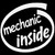 Mechanic Inside Decal Sticker