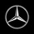 Mercedes Benz Logo Moderne Vinyl Decal Sticker