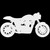 Motorcycle s Cafe Racer Motorcycle Decal