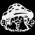 Mushroom Fungi Vinyl Decal Sticker