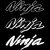 Ninja Moto Aftermarket Decal Sticker