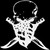 Patriot Skull Decal Sticker